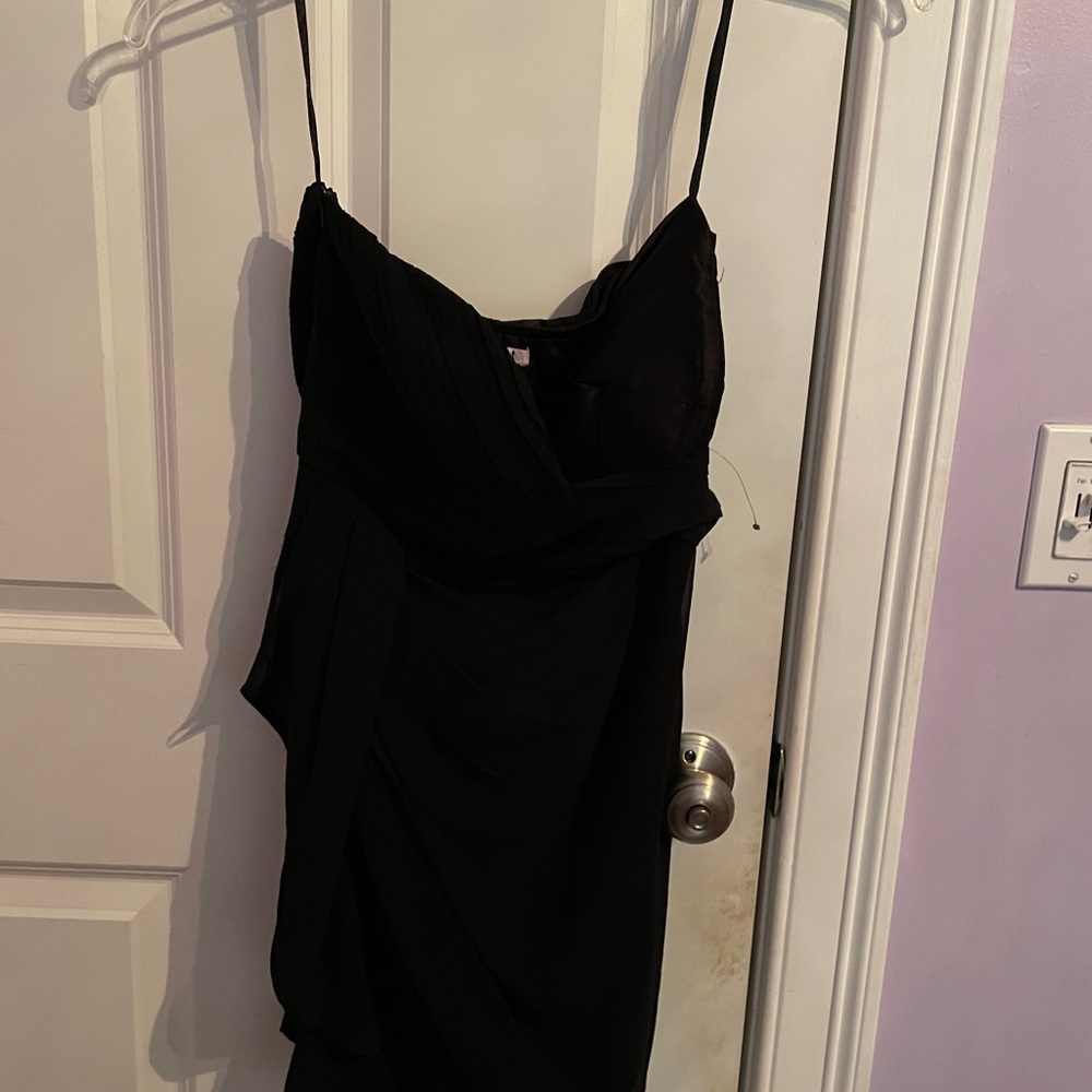 Black cocktail dress